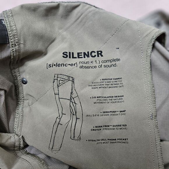 Kuhl Silencr Pants Men's 38 x 32 Straight Ripstop - Picture 5 of 9